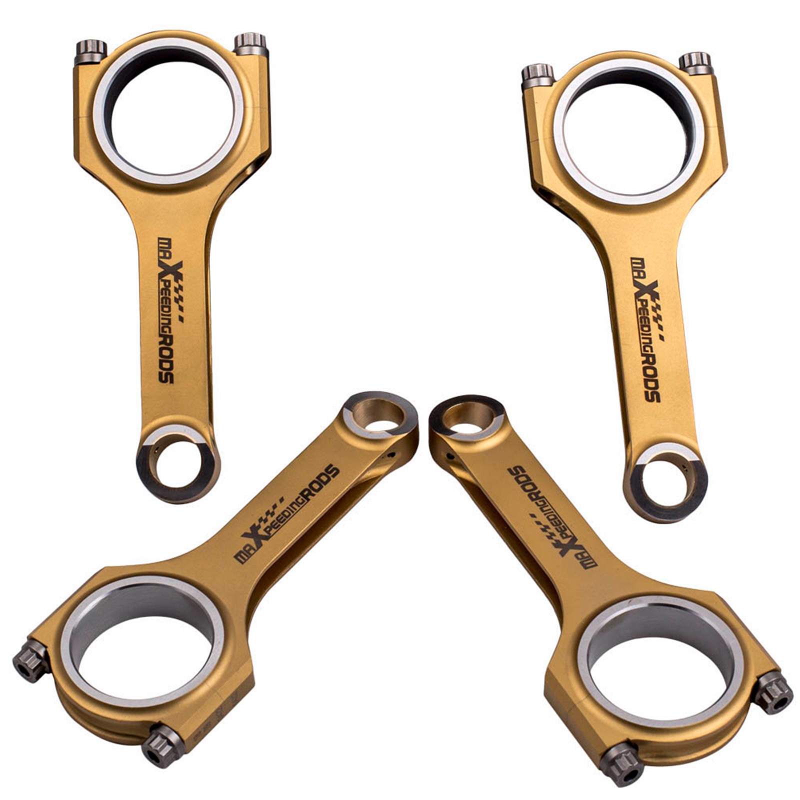 Titanizing 4340 H Beam Connecting Rods Conrods for VW 1.9L TDI PD130 ARP2000