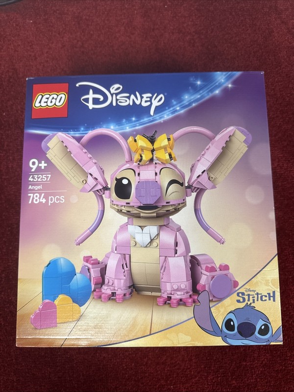 LEGO Disney Angel Stitch (43257) 9+ New&sealed 784pcs Slight Scratch