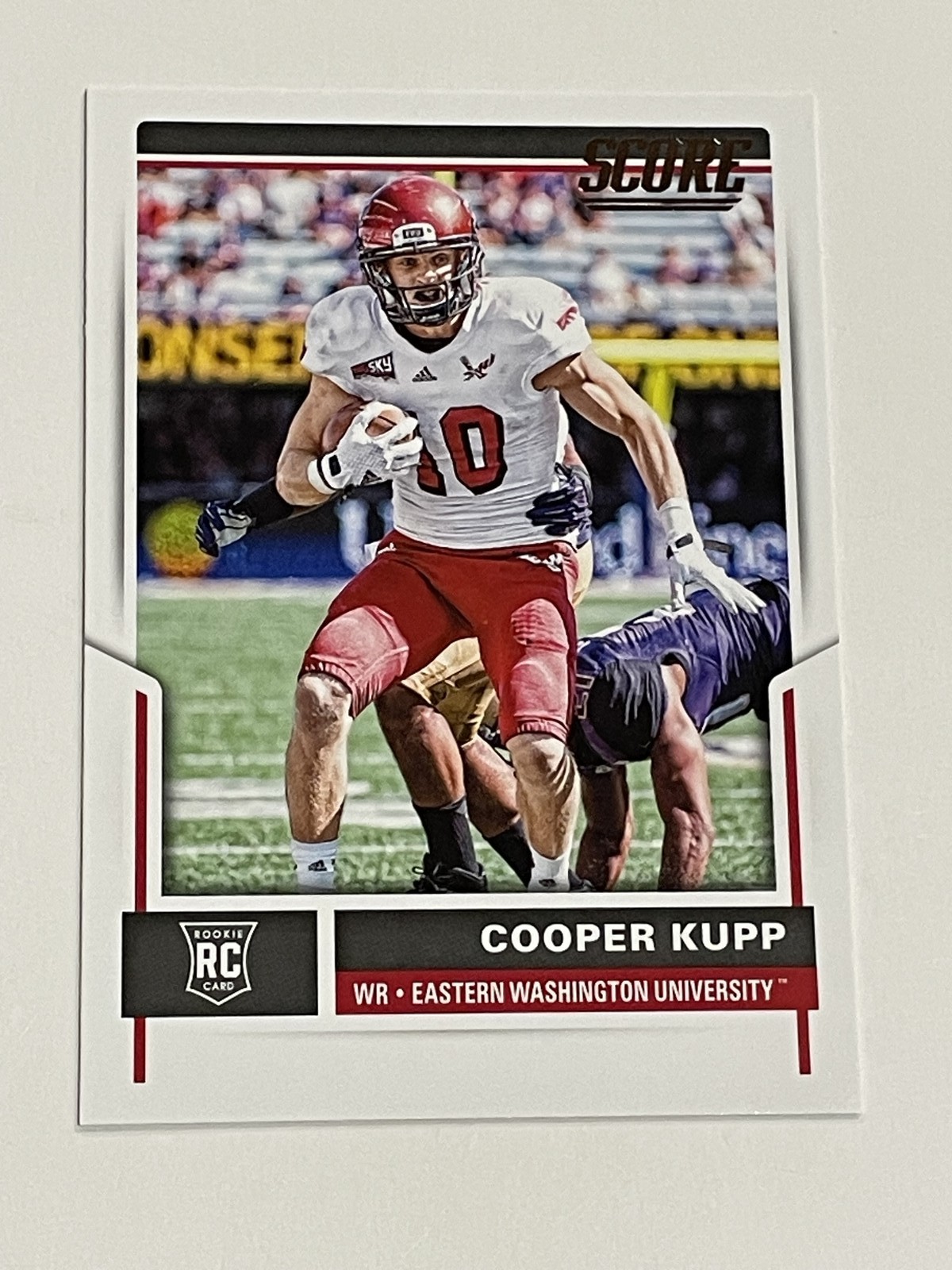 2017 Score Football #416 - Cooper Kupp RC - Eastern Washington Eagles