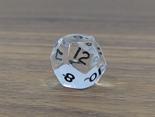 D12 Dice Twelve-Sided Polyhedral Die Standard 17-19mm D&D Set RPG DND Game New - Picture 21 of 93