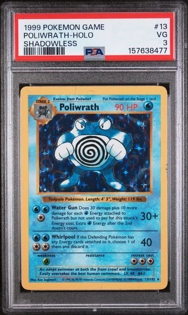 Poliwrath Pokémon TCG Cards for sale | eBay