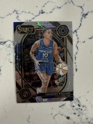 2025 Select WNBA Courtney Williams Courtside #229  Silver Party Prizm SSP