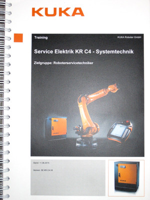 KUKA KRC4/KR-C4 Service-Elektrik/Technik Seminar Doku-Hefter/Handbuch/Unterlagen
