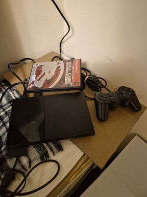 Sony PlayStation 2 PS2 Slim Console Bundle Read