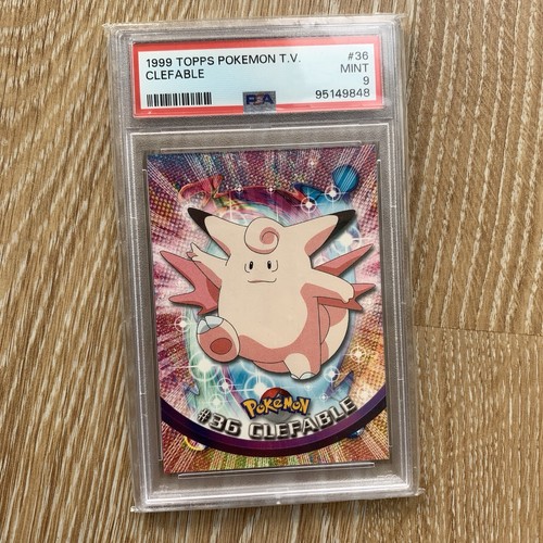 Clefable #36 Topps Pokémon Card English Nintendo Version PSA 9 Mint