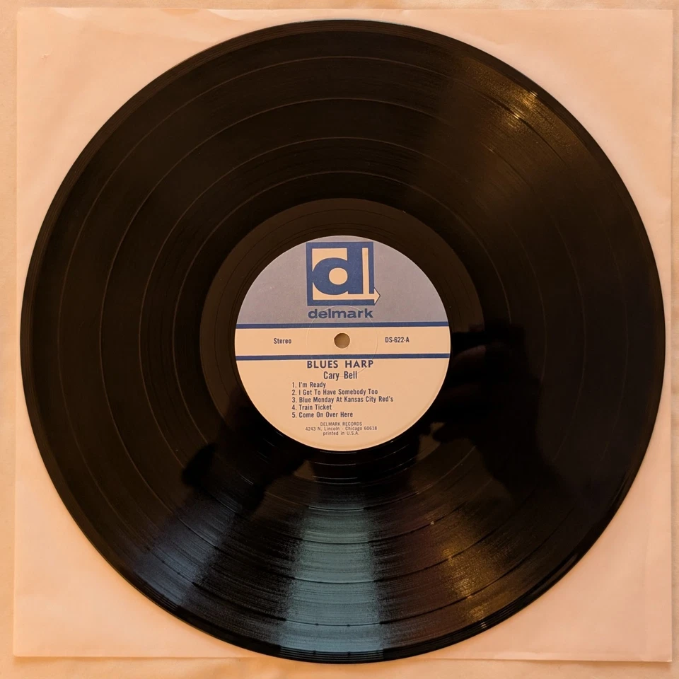 Carey Bell's Blues Harp, Roots of Jazz Series, 1970s Reissue, Delmark DS-622 - Image 3 of 4