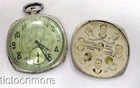 ANTIQUE ART DECO ELGIN 345 POCKET WATCH CUSHION CASE FROHARDT GRANITE CITY IL
