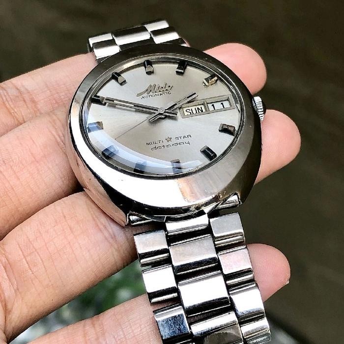 Rare MIDO Multistar Datoday Automatic Silver Dial… - image 4