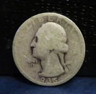 1935 D Silver Washington Quarter 25c * Starting bid is melt value 1-3-26 *