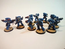 Warhammer40k Primaris Space Marines 10pcs.Very good painting