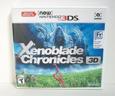 Xenoblade Chronicles 3D Case Only NO GAME New Nintendo 3DS Empty 