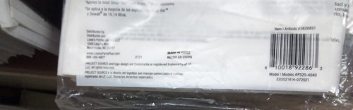 Paquete de 3 bolsas de filtro de vacío desechables para tienda de 4 galones, para paredes secas y polvo fino - Imagen 2 de 3