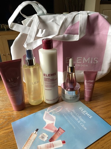 Elemis 6 Piece Pro-Collagen Rose Nourish & Glow Collection, NEW , RRP £ 240 - Picture 4 of 6