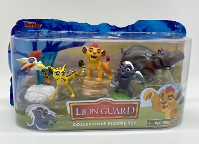 Just Play Lion Guard Deluxe Figure Set Kion, Fuli, Bunga, Beshte, and Ono 