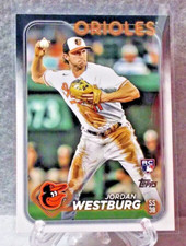 2024 Topps Series 1 Jordan Westburg #66 Base RC Orioles
