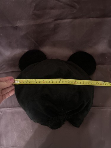 Rare Disney Plush Mickey Mouse Costume Hat child Kid Baby - 18-24 M- Hat W/ Ears - Picture 5 of 9