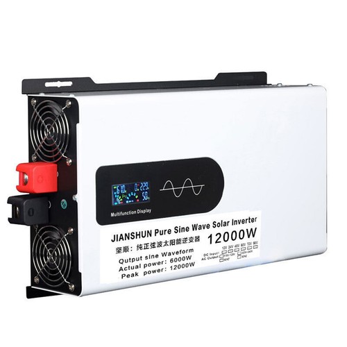 8000W 12000W Power 12V24V48V72V96V to 110V/220V Pure Sine Wave Solar Inverter - Picture 8 of 15