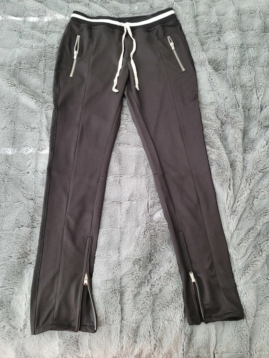 Fear of God Fifth Collection Black Cream Stripe Track Pant Men&