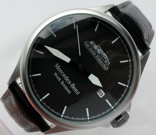 Mercedes Benz Classic Aviator Pilot Driver Car Accessory Automatic Sport Watch - Picture 3 of 12