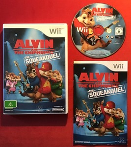 alvin and the chipmunks the squeakquel wii