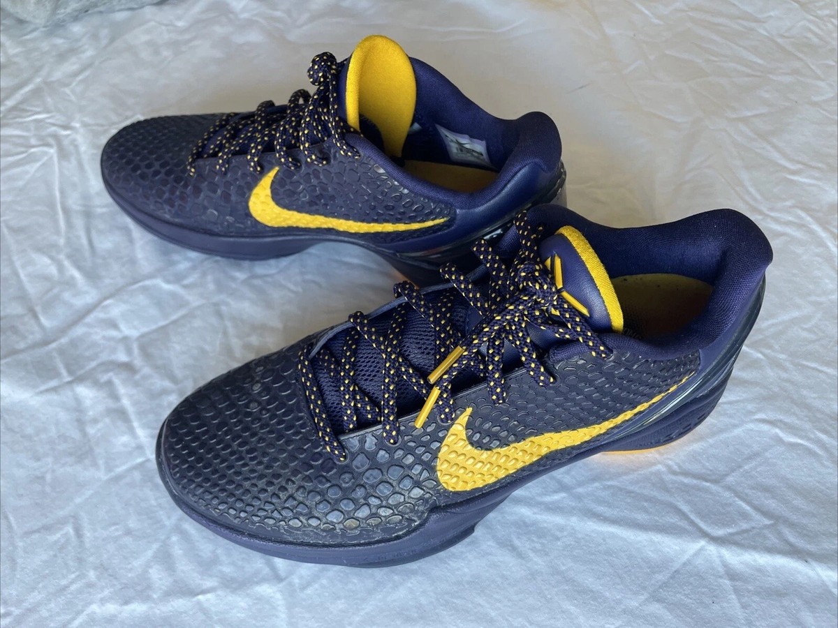 Nike Kobe 6 'Imperial Blue' Blue/Blue/Yellow Rare Vintage 2010