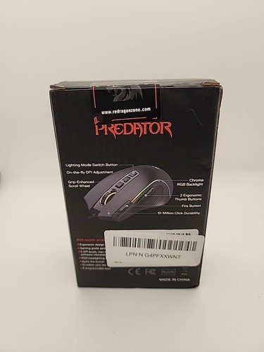 Gaming Mouse Predator M612 Gamer Mouse with 9 Programmable Keys - Picture 4 of 13
