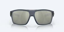 New Authentic Costa Sunglasses- Diego -Midnight Blue Frame/Gray Silver Mirror Le