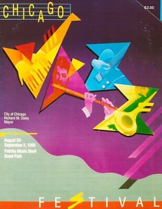 Chicago Jazz Festival Program  1990