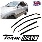 Heko Wind Deflectors For Kia Sorento 5-Door 2002-2009 4PC Tinted
