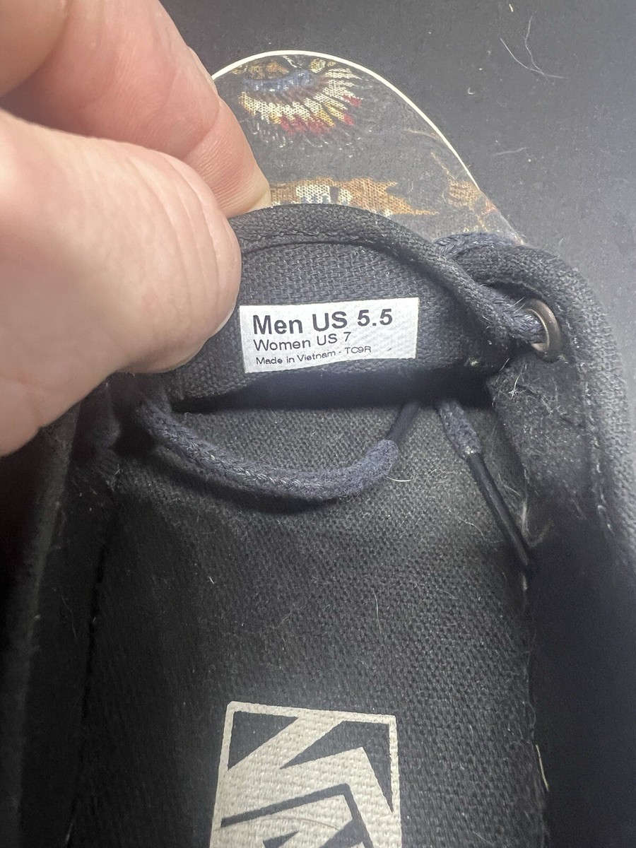 Vintage Vans Authentic Native American Indians Tribal Print