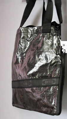 IKea OBEGRÄNSAD Black Frakta Bag Collapsible Expandable Storage Cube Box LTD New