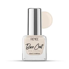 Renne Base Coat Nail Enamel-Long Lasting & Harsh Chemical Free-Shade Clear-10ml