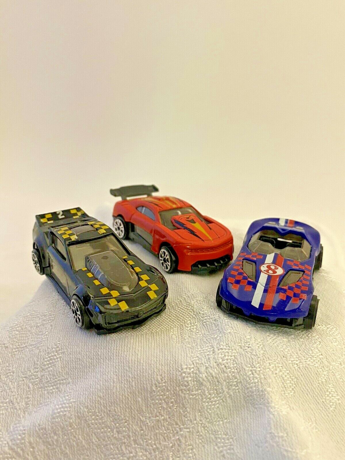 Fast Gearz 3 Sports Cars Toys 1/64 Scale Plastic eBay
