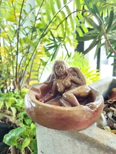 Woman Lady Bath Tub Sexy Ashtray Gothic Smoke Butt Holder Creative Decor Small