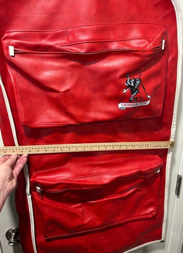 RARE Vintage University of Alabama Hanging Garment Travel Bag Luggage FS Brand - Picture 3 of 13