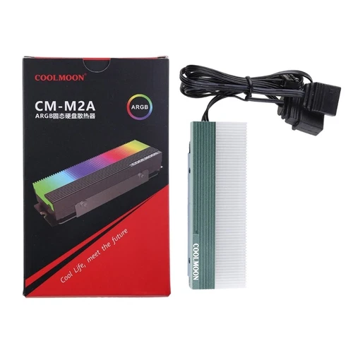 for M.2 SSD ARGB Cooling Sink Disk 5V Radiator for 2280 for M.2 SSD