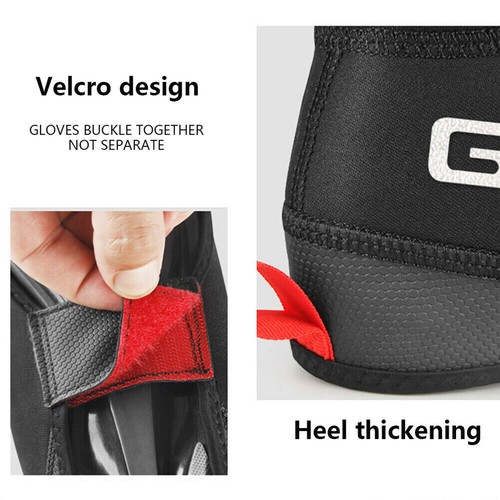 GIYO Red Waterproof Cycling Shoe Covers MTB Road Bike Overshoes Warm Thermal eBay