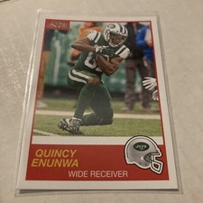 2019 Score Football #154 Quincy Enunwa Jets