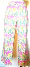 Lilly Pulitzer Animal Print Capri Pants Size 8