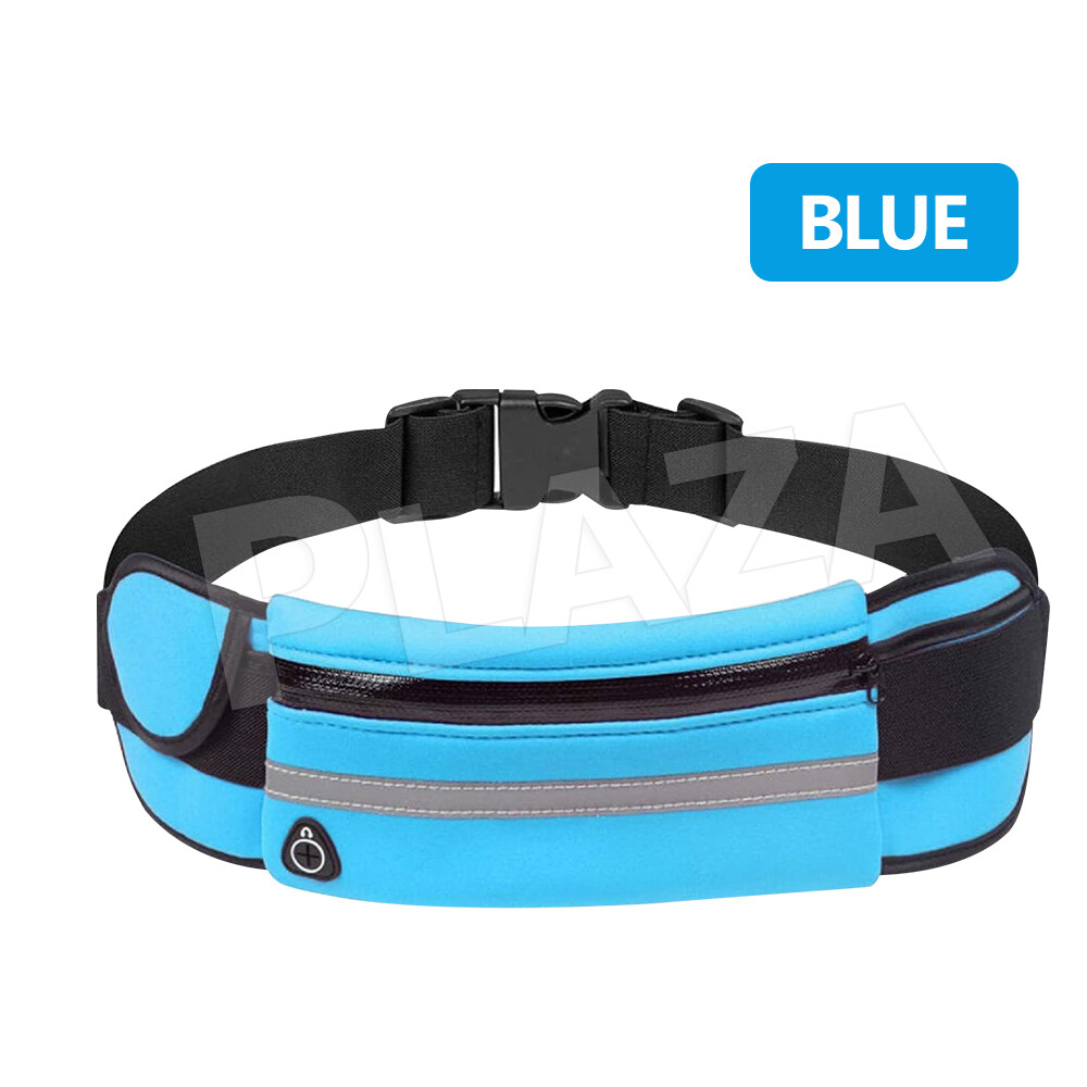 Waterproof Running Bum Bag Fanny Pack Waist Belt Money Wallet Zip Pouch