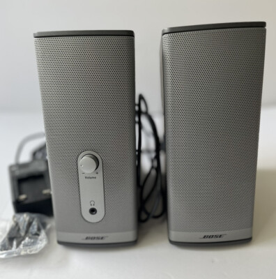 BOSE Companion 2 SERIES II Multimedia Speakers PC Computer Gray