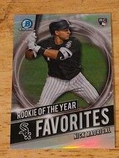 Nick Madrigal 2021 Bowman Chrome Rookie of the Year Favorites #RRY-NM White Sox