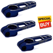 NHX RC 25T M3 CNC Aluminum Futaba / Savox Servo Horn Arms Blue 25T (3)