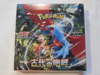 Pokemon Card Booster Box Ancient Roar & Future Flash sv4K Pokemon Card Booster Box Ancient Roar & Future Flash sv4K