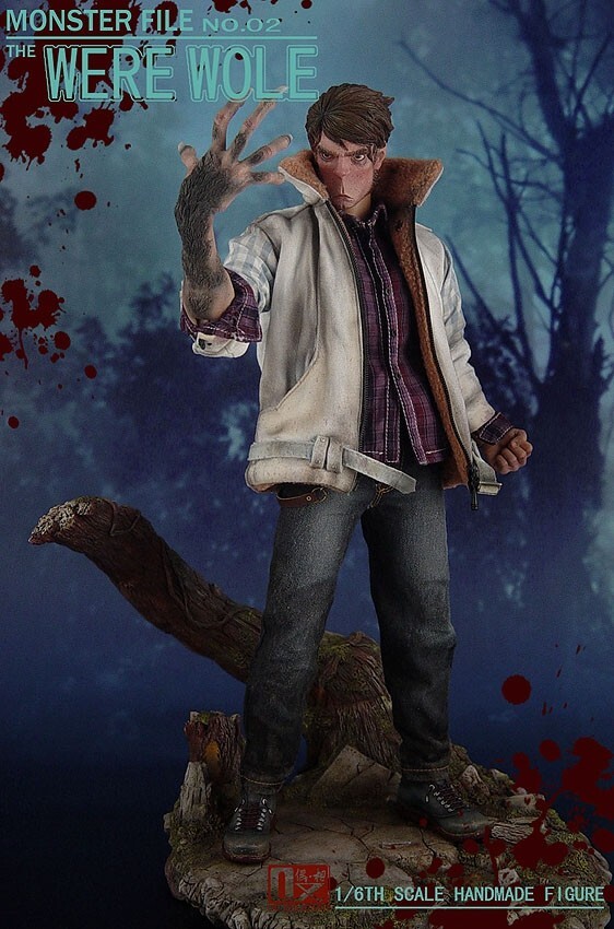 COOMODEL X OUZHIXIANG MF002 1/6 Monster File The Werewolf
