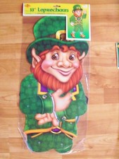 33" Jointed St Patrick's Decoration 2002 Beistle Completely Assembled NOS
