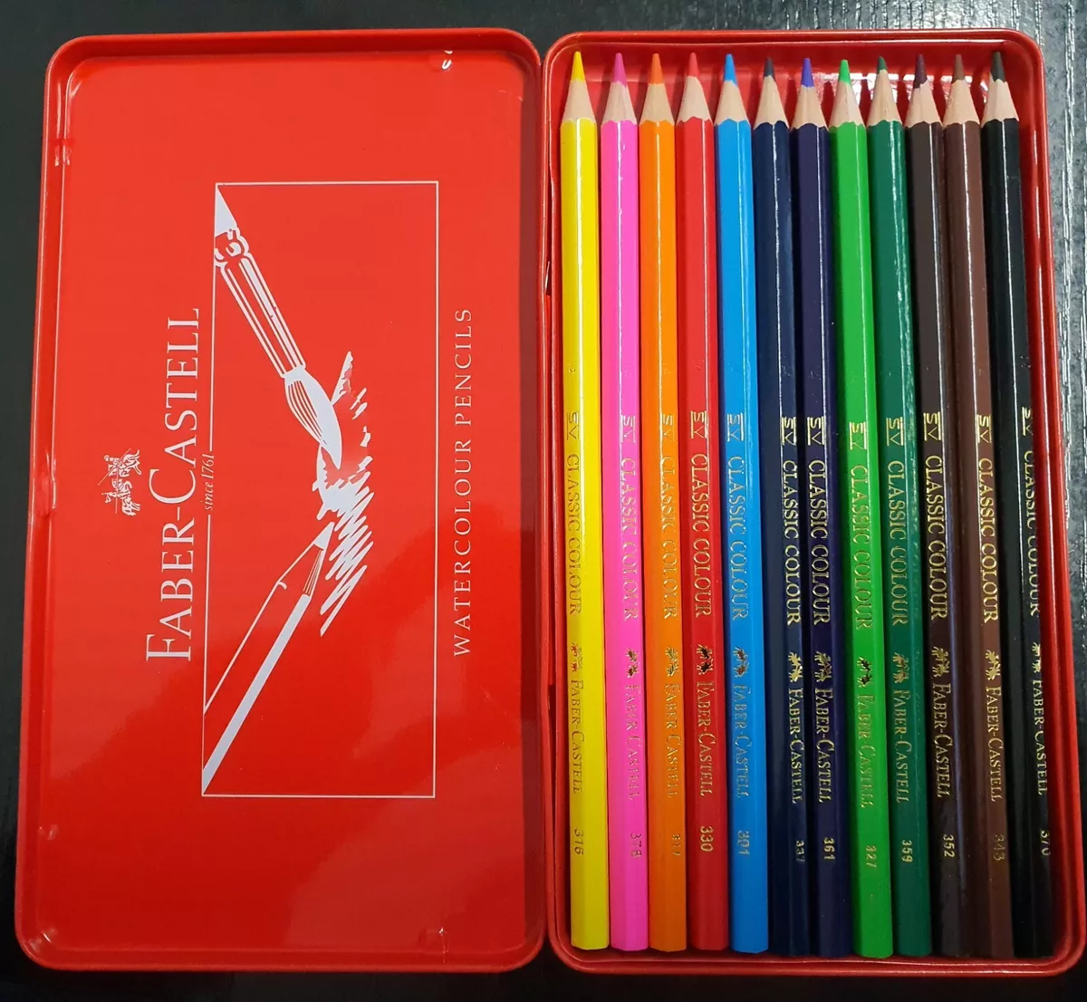 4 Pcs/lot Faber-Castell Polychromos Colored Pencils Unique