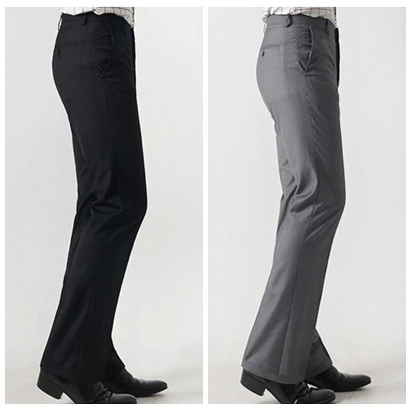 Men's Flared Formal Pants, Bell Bottom | Fruugo BH