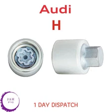 808 H WHEEL NUT LOCKING SECURITY BOLT MASTER KEY SOCKET, FOR AUDI WNLK, UK