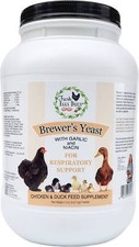 Fresh Eggs Daily Brewers Yeast With Garlic For Respiatory Support 5 Lb